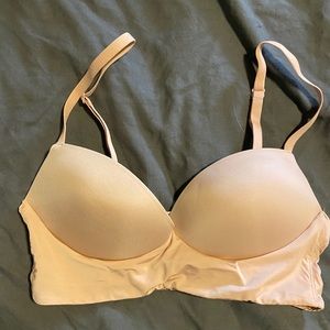 Nude bralette with cups